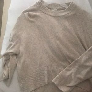 Sweater cream color size Large